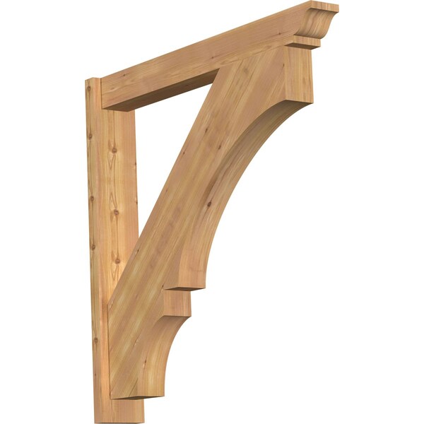 Ekena Millwork Balboa Traditional Smooth Outlooker, Western Red Cedar, 5 1/2"W x 38"D x 38"H OUT06X38X38BOA01SWR - main